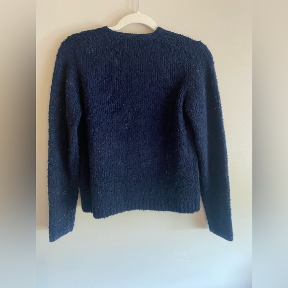 Woman’s Navy Sweater - Picture 2 of 3